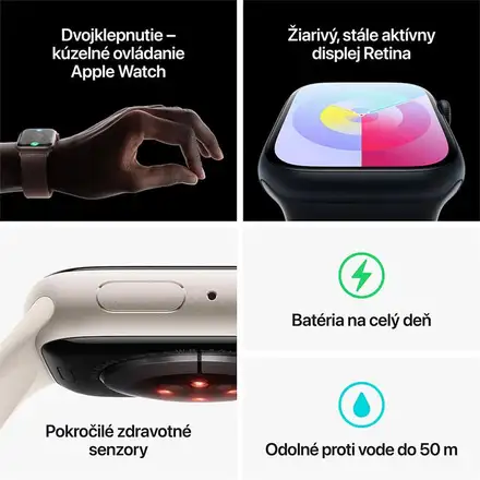 Apple Watch Series 9 GPS 45mm puzdro z (PRODUCT)RED hliníka *Trieda C*