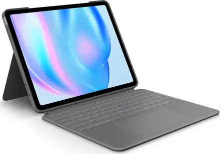 Logitech COMBO TOUCH pre iPad Air 11" (M2 a M3) a iPad Air (5.gen.) - šedá - US