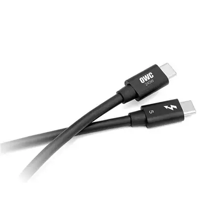 OWC kábel Thunderbolt 5 / USB-C Cable 2m - Black