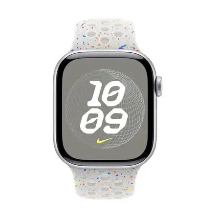 Apple Watch 42mm Pure Platinum Nike Sport Band - S/M