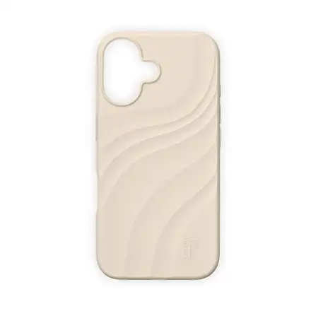 iDeal Fashion Soft Swirl Silicone Case MagSafe iPhone 17 Cloud Dancer