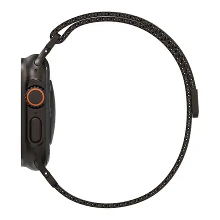 Decoded remienok Stainless Steel Traction Strap pre Apple Watch Ultra - Black