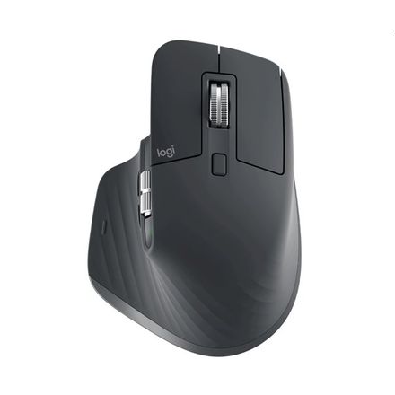 Logitech MX Master 3S - výkonná bezdrôtová myš - grafitová (Bluetooth Edition)