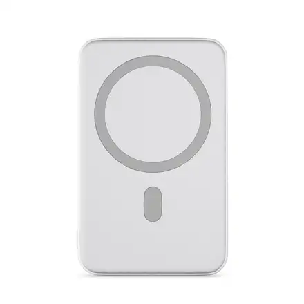iStores by Epico UltraPack Stand 7000mAh Mag+ bezdrôtová powerbanka so stojančekom EM47 - biela