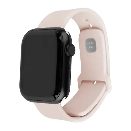 FIXED Silicone Sporty Strap pre Apple Watch 41/40/38 mm, ružový