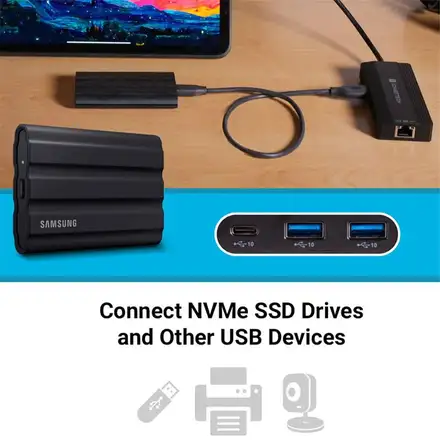 Sonnet Echo 6 USB-C Multi Hub - Black