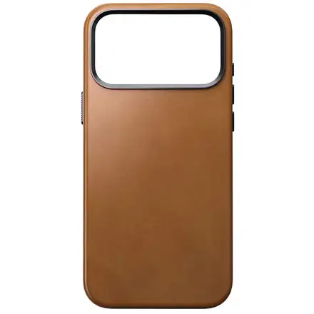 Nomad kryt Traditional Leather Case MagSafe pre iPhone 17 Pro Max - English Tan