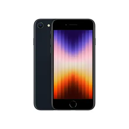 iPhone SE (2022) 128 GB polnočná *Použitý s DPH - Trieda B*