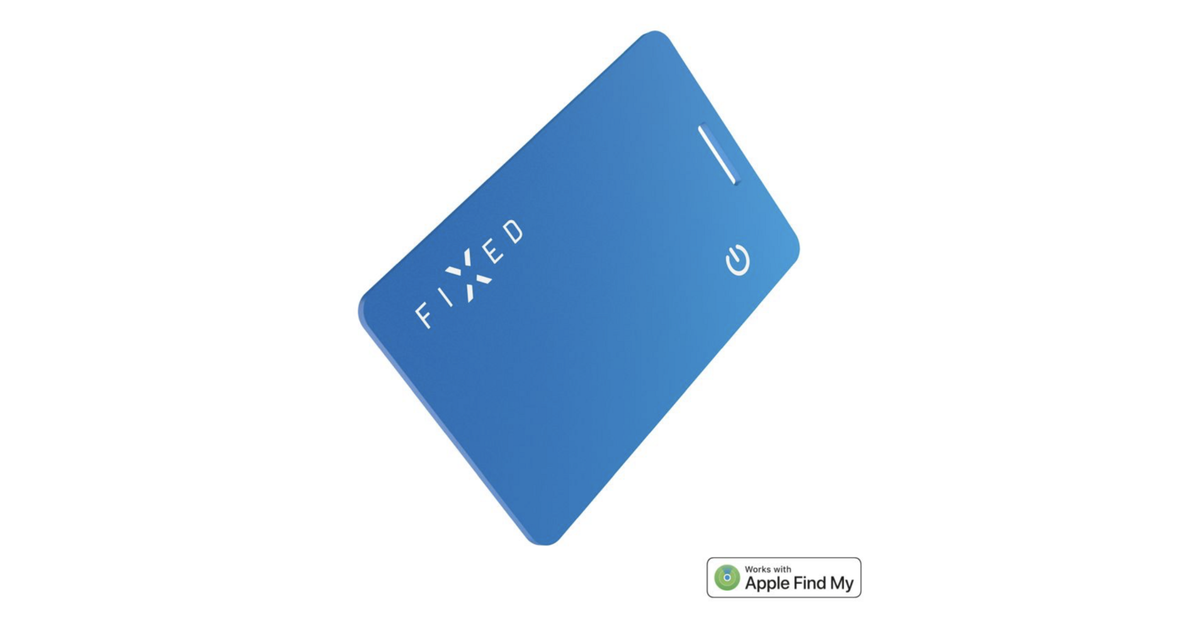 FIXED Tag Card 2 Smart Tracker s podporou Find My - modrá *Poškodený ...