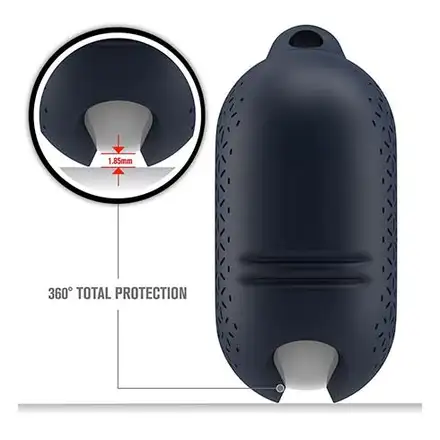 Catalyst puzdro Waterproof case Premium pre AirPods Pro - Midnight Blue