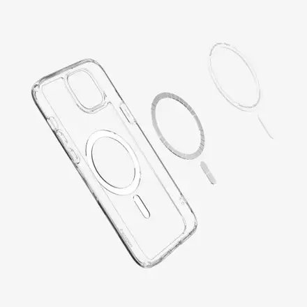 Spigen kryt Ultra Hybrid Magsafe pre iPhone 15 - White