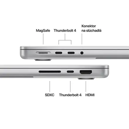 MacBook Pro 14" Apple M5 10C CPU 10C GPU 32GB 1TB Strieborný SK