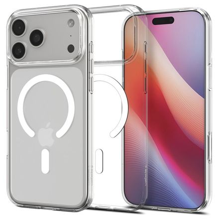 Spigen kryt Liquid Crystal Magsafe pre iPhone 17 Pro Max - Clear White