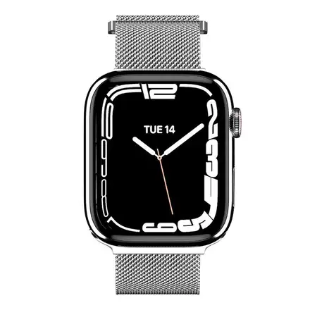 SwitchEasy remienok Mesh Stainless Steel pre Apple Watch 44/45/46mm - Silver