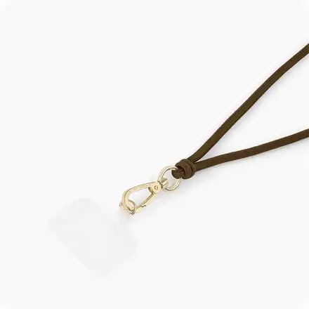 iDeal Cord Phone Strap Mocha Mousse