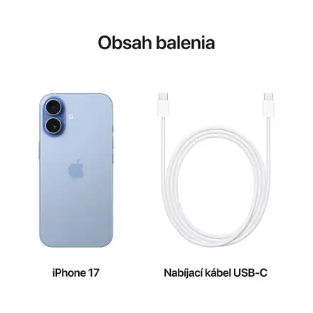 iPhone 17 512GB Hmlistá modrá