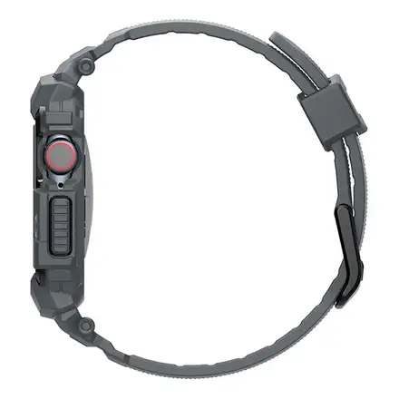 Spigen kryt Rugged Armor Pro pre Apple Watch 10 46mm - Dark Gray