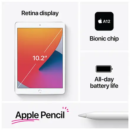 iPad 10,2" (2020) Wi-Fi 128 GB kozmická sivá *Trieda A*