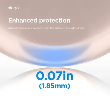 Elago Airpods Pro 3 Silicone Hang Case - Light Blue