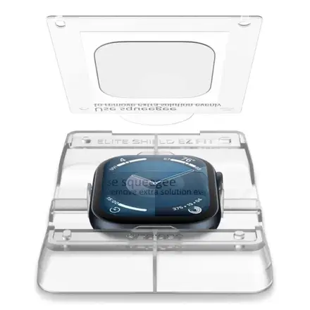 Spigen ochranné sklo Eliteshield EZ Fit pre Apple Watch 10/11 42mm - Clear