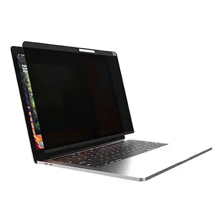 PanzerGlass ochranné sklo Dual Privacy pre Macbook Pro 15" - Black Frame