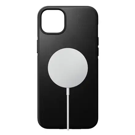 Nomad kryt Modern Leather Case Magsafe pre iPhone 14 Plus - Black