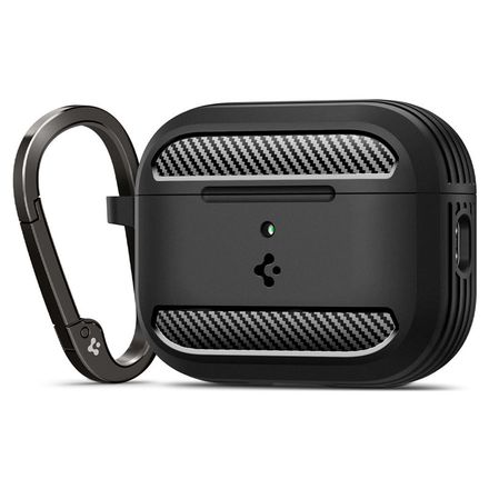Spigen puzdro Rugged Armor pre Apple Airpods Pro 3 - Black
