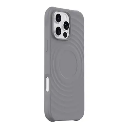 Devia kryt Ripple Magnetic Shockproof TPU Case pre iPhone 16 Pro Max - Gray
