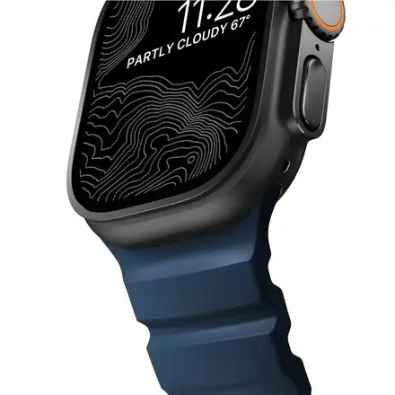 Nomad remienok Rocky Point Band pre Apple Watch 46/49mm - Atlantic/Black