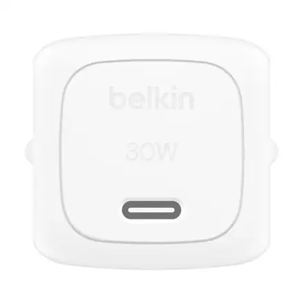 Belkin 30W PD 3.1 USB-C Wall Charger + USB-C/Lightning kábel 1m - White