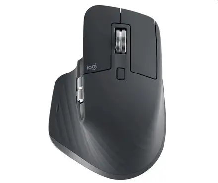 Logitech MX Master 3S - výkonná bezdrôtová myš - grafitová (Bluetooth Edition)