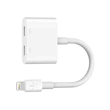 Belkin Lightning Audio + Charge RockStar - White
