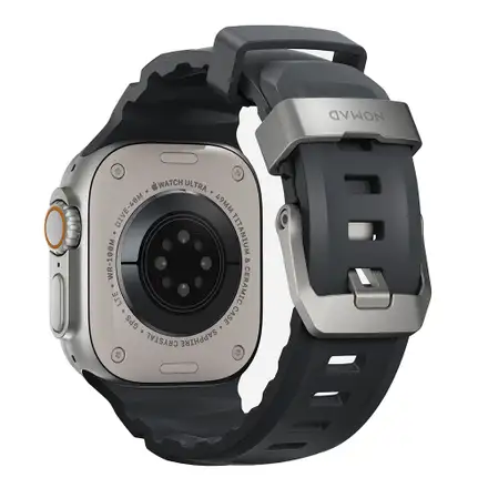 Nomad remienok Rocky Point Band pre Apple Watch 46/49mm - Storm/Natural