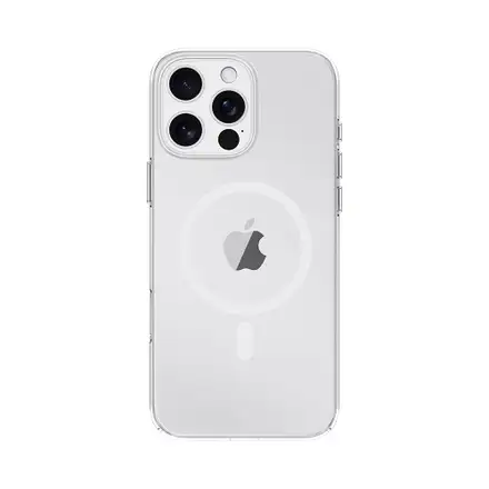 Comma kryt Glass Series Magnetic Case pre iPhone 16 Pro - Clear