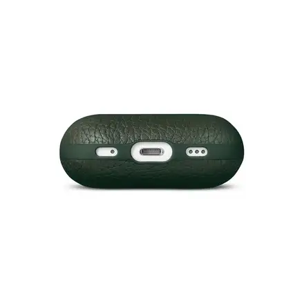 Woolnut Leather Case for AirPods Pro (2nd gen) Green