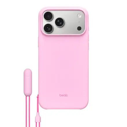 Apple Beats iPhone 17 Pro Max Kickstand Case with MagSafe and Camera Control - Pebble Pink