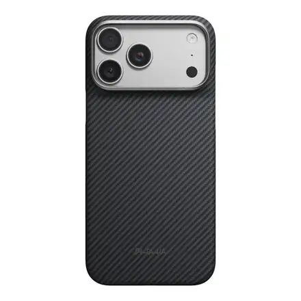 Pitaka kryt Edge Case pre iPhone 18 Pro Max - Black/Grey