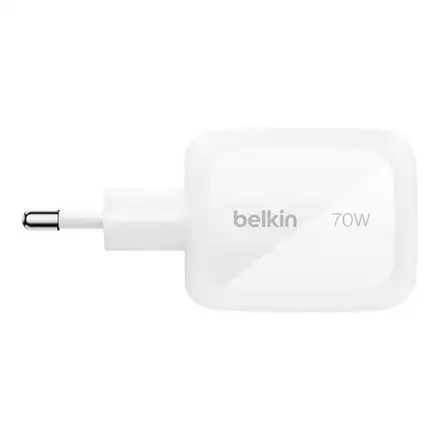 Belkin Boost Charge Pro 3 Port USB-C GaN Wall Charger 70W - White