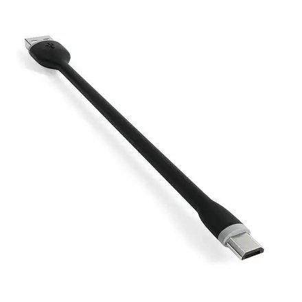 Satechi kábel Flexible USB to Micro USB 0.15m - Black