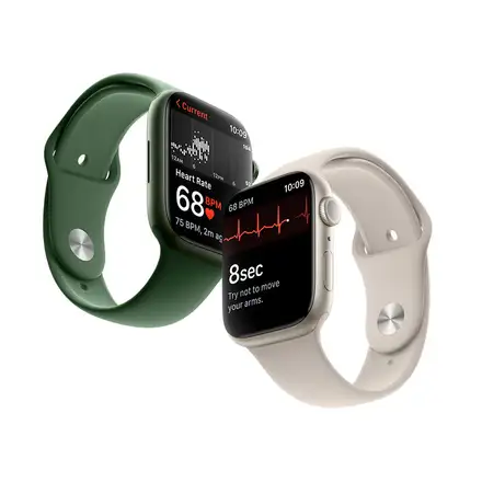 Apple Watch Series 7 GPS 45mm puzdro z modrého hliníka *Trieda C*