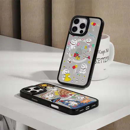 Comma kryt Cultural Series Magnetic Case pre iPhone 16 Pro Max - Playful Duck