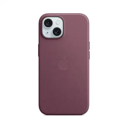 iPhone 15 FineWoven Case with MagSafe - Mulberry *Rozbalený*