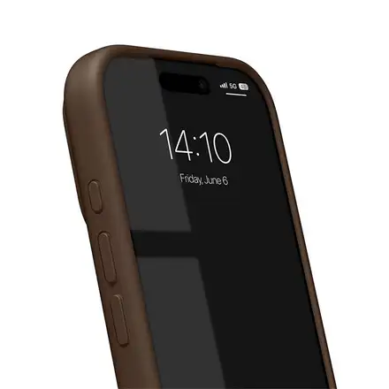 iDeal Silicone Case MagSafe iPhone 17 Pro Max / 18 Pro Max Mocha Mousse