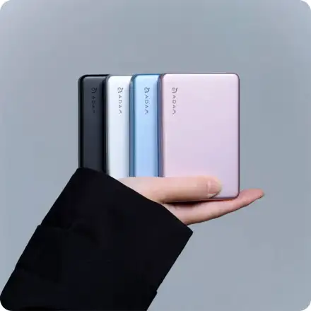 Adam Elements VIONTA L10 Ultra Slim Magnetic Power Bank 10.000 mAh - Pink