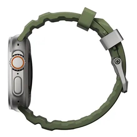 Nomad remienok Rocky Point Band pre Apple Watch 46/49mm - Forest/Natural