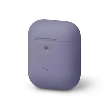 Elago Airpods 2 Silicone Case - Lavender Gray