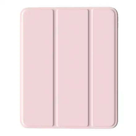 Devia puzdro Leather Case with Pencil Slot pre iPad Pro 13" M4/M5 - Light Pink