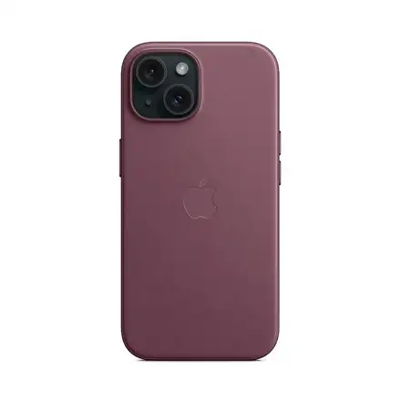 iPhone 15 FineWoven Case with MagSafe - Mulberry *Rozbalený*