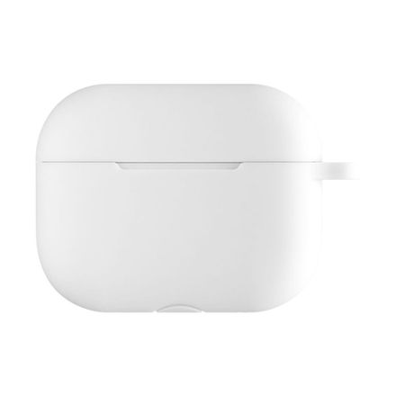 Devia puzdro Silicone Suit Case pre Apple AirPods Pro 2 - White *Poškodený obal*