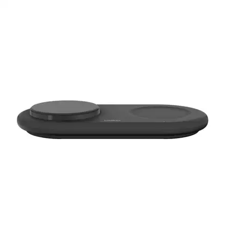 Belkin Boost Charge Pro 2-in-1 Magnetic Wireless Charging Pad with Qi2 15W - Black